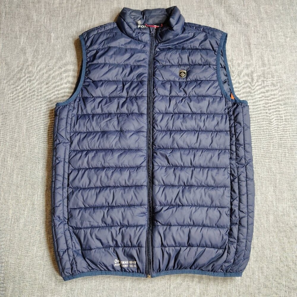 Point Zero Canadian Edition Vest Size‎ Medium Navy Insulated Puffer